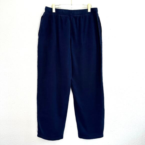 Polo Ralph Lauren Waffle Knit Pajama Pant Men XL Navy Stretch Waist Cotton - Picture 2 of 5